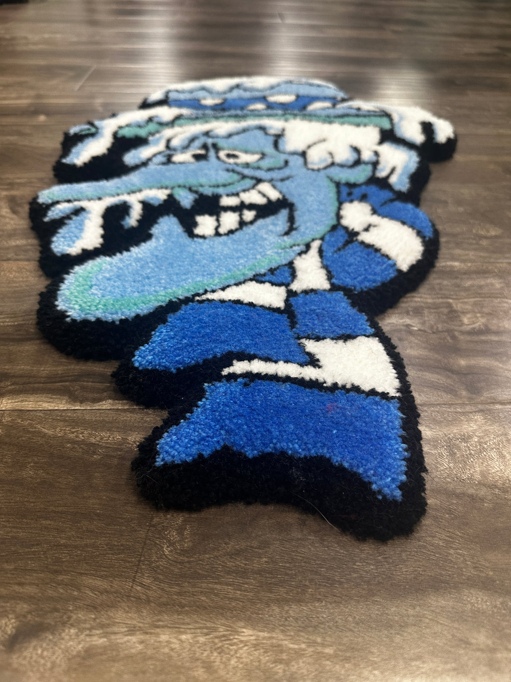 Snow Miser tufted rug