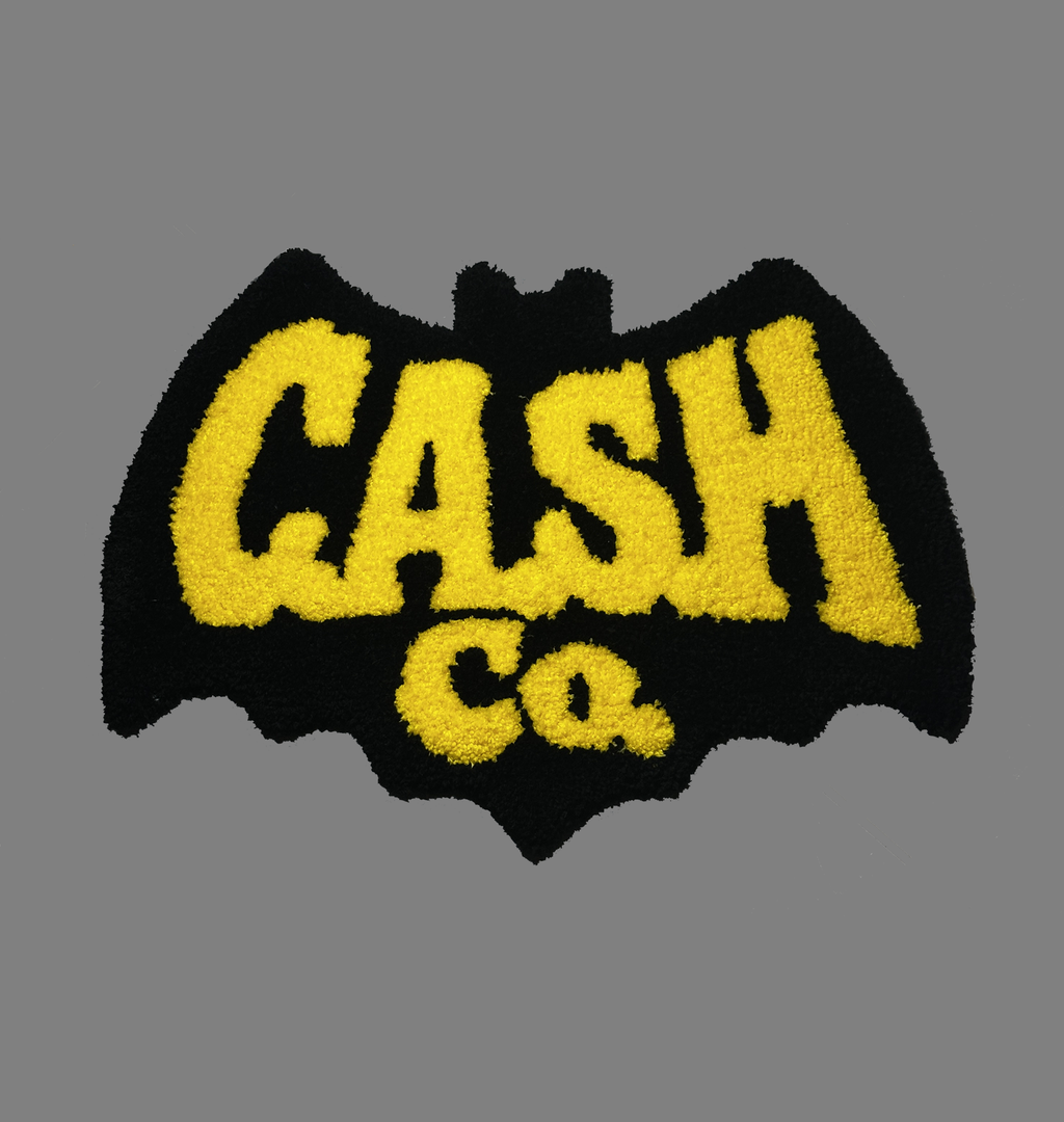 Black and yellow 'CASH Co.' logo on a gray background