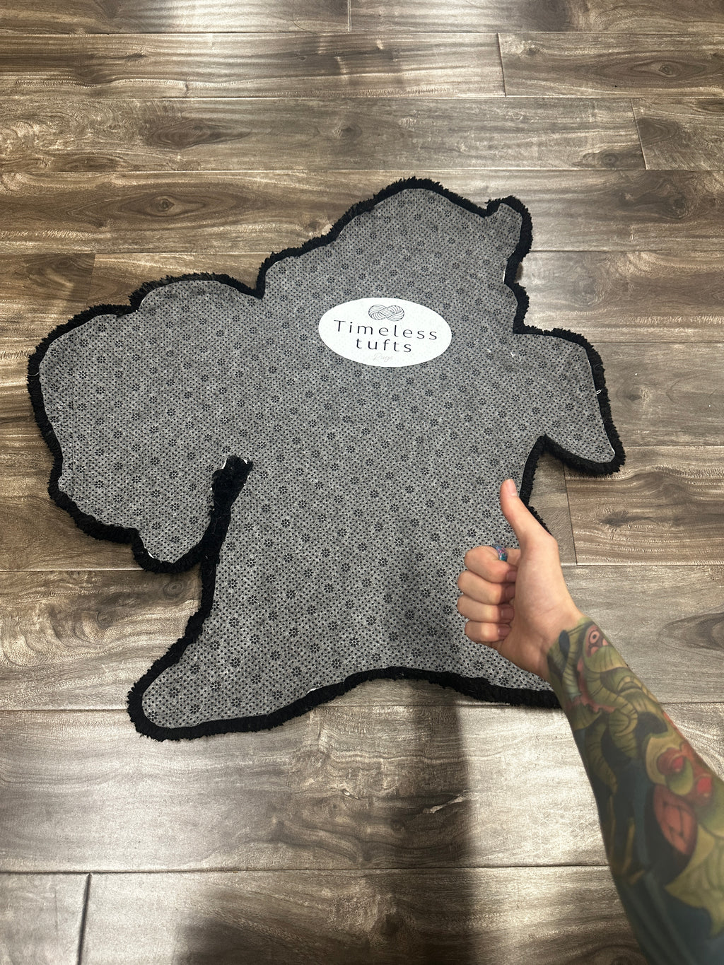 Oogie Boogie Stitch rug