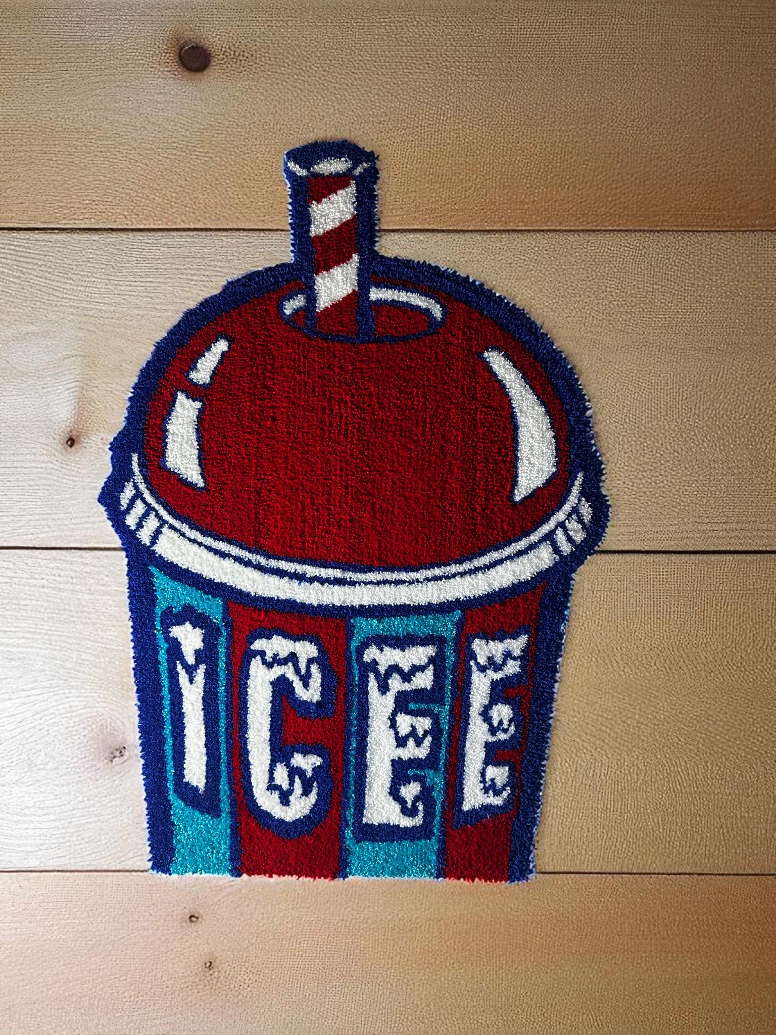 Custom 3x3 Tufted Rug Handmade Custom Rug